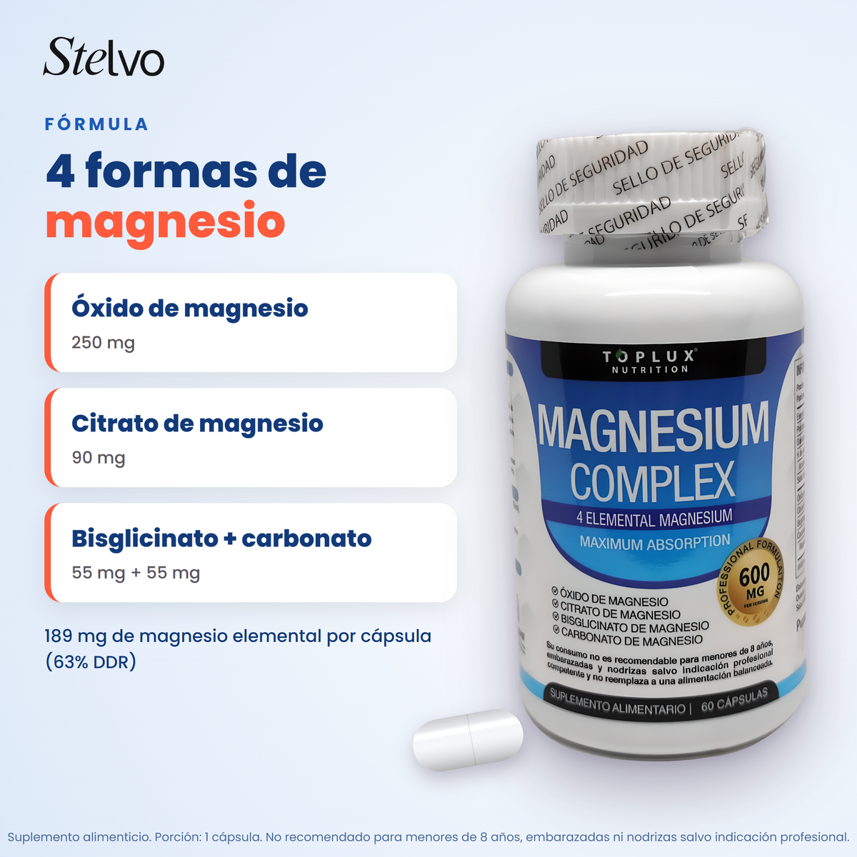 4 formas de magnesio